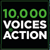 About Us 10000 Voices in Action Icon